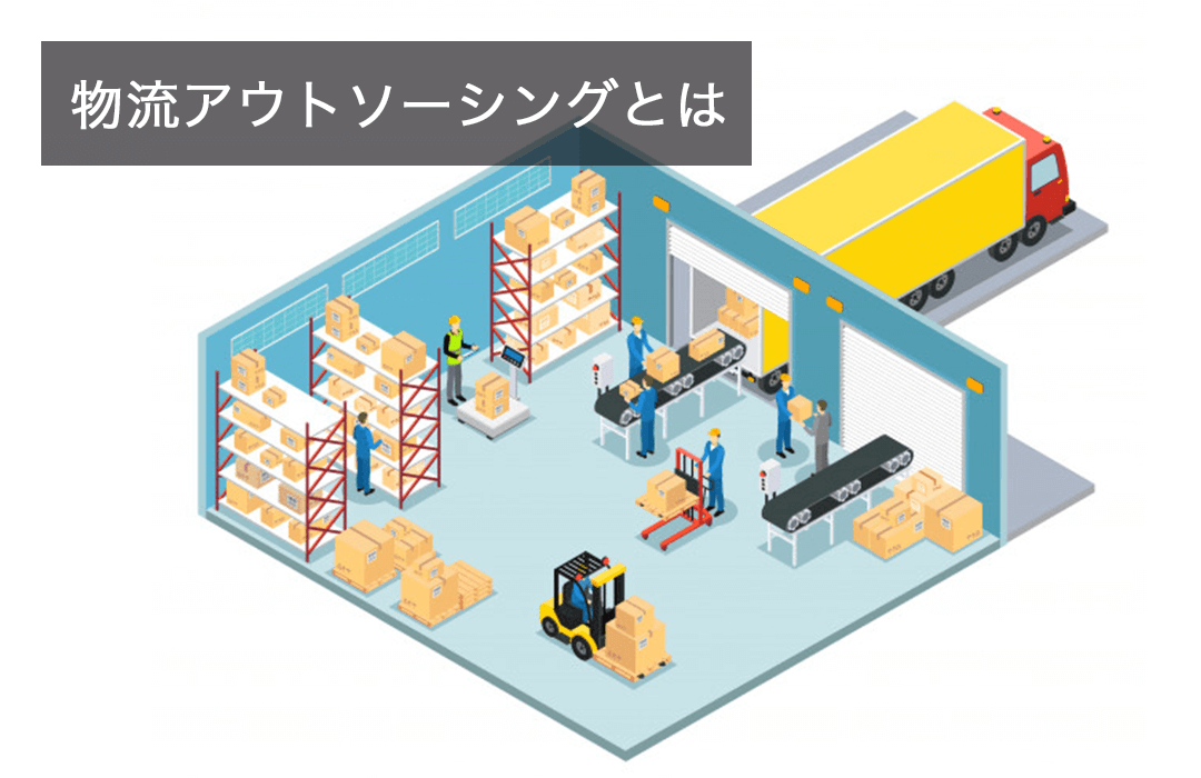 配送アウトソーシングと物流最適化